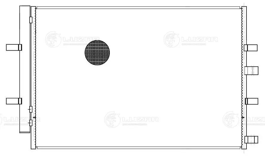 Конденсатор кондиціонера Luzar LRAC1087 ціна, від 99.04 USD