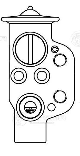 Клапан TRV, кондиціонера HELLA L4774 ціна, від 17.72 USD