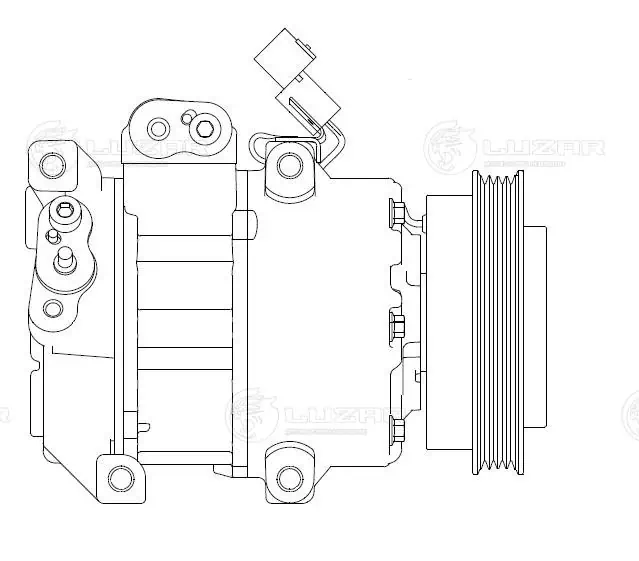 Компресор системи кондиціювання Luzar LCAC0851 ціна, від 231.49 USD
