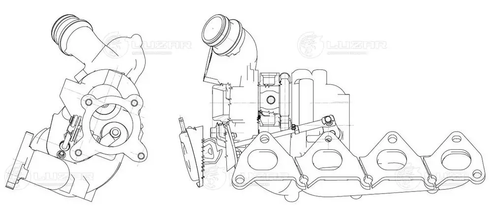 Купити 030TC17769000 Mahle Original Турбіна