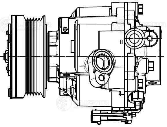 Компресор системи кондиціювання Luzar LCAC0595 ціна, від 179.39 USD