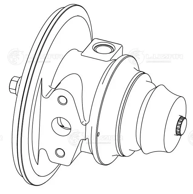 Турбіна Luzar LAT5024 ціна, від 107.42 USD
