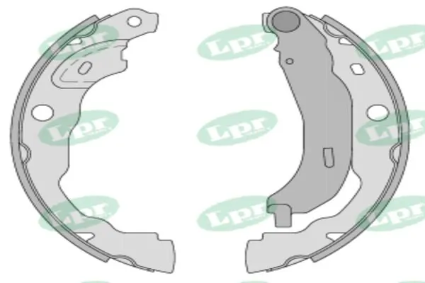 Колодки гальмові задні, барабанні Blue Print ADBP410099 ціна, від 29.92 USD