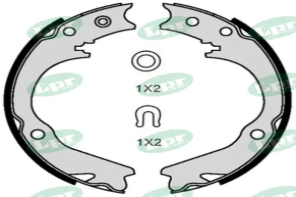  Колодки ручника Subaru Impreza 2