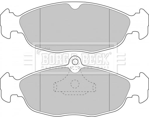 Передні тормозні колодки 6351 Maxgear