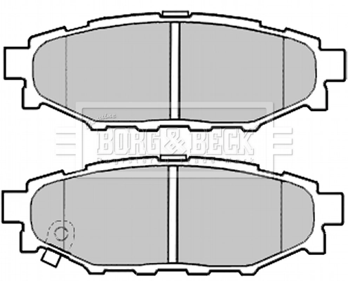 Задні гальмівні колодки HB557F545 Hawk Performance