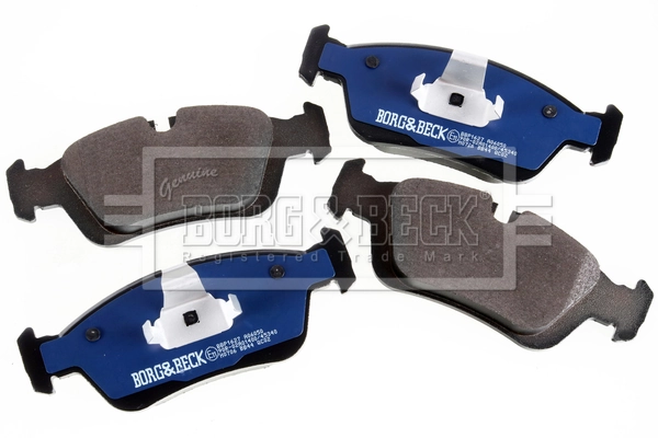 Гальмівні колодки Borg&beck BBP1627 ціна, від 23.82 USD