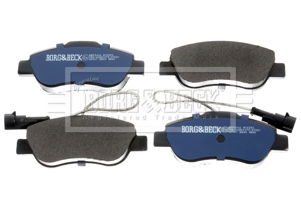 Гальмівні колодки Borg&beck BBP2416 ціна, від 25.86 USD