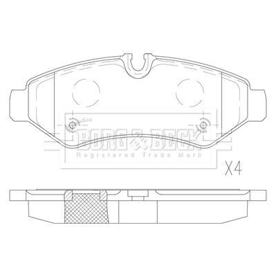 Задні гальмівні колодки VALEO 302515 ціна, від 37.68 USD