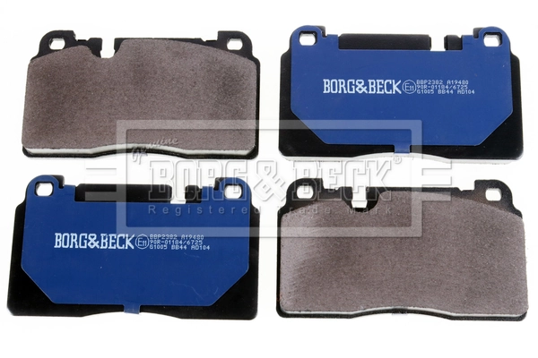 Гальмівні колодки Borg&beck BBP2382 ціна, від 51.52 USD