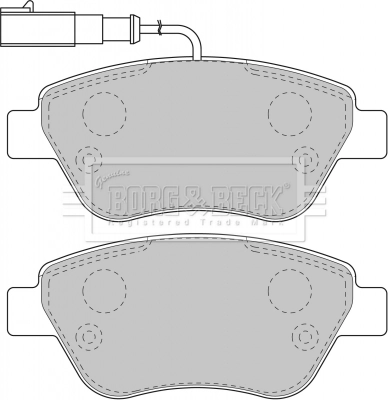 T2136036 Toko cars Передні гальмівні колодки