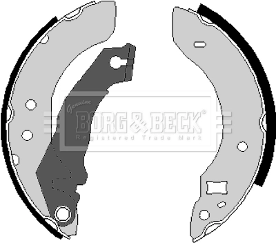 Колодки гальмові задні, барабанні Jurid/Bendix 361212 ціна, від 12.15 USD