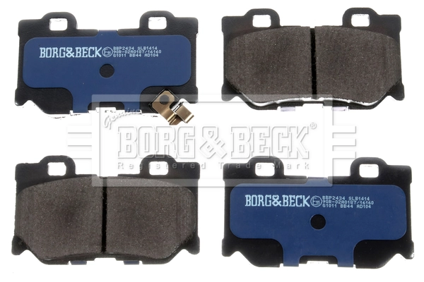 Задні гальмівні колодки Borg&beck BBP2434 ціна, від 30.24 USD