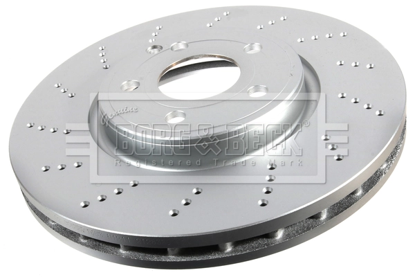 Диск переднього гальма Borg&beck BBD6116S ціна, від 119.65 USD