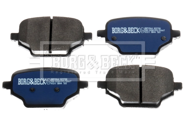Задні гальмівні колодки Borg&beck BBP2864 ціна, від 27.43 USD
