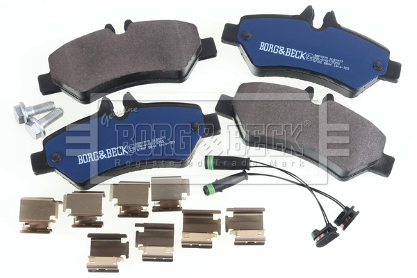 Задні гальмівні колодки Borg&beck BBP1975 ціна, від 17.98 USD