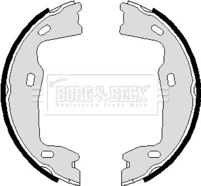 Купити Колодки ручника Opel Kadett E 35, 36, 45, 46