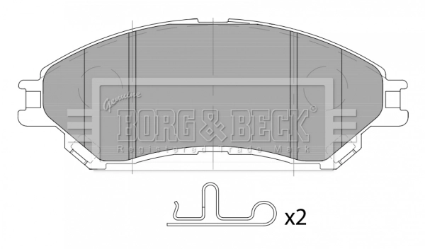 Гальмівні колодки AYD 1160458A ціна, від 27.03 USD