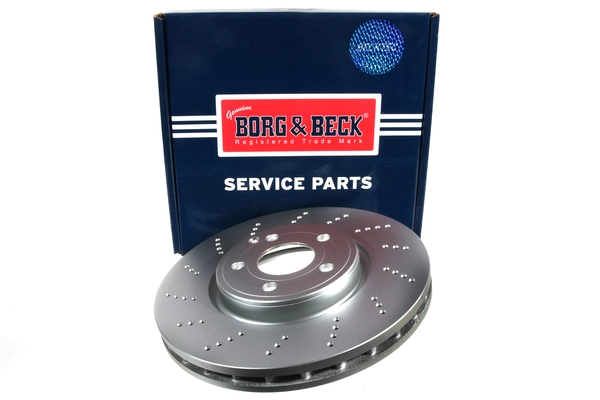 BBD6116S Borg&beck Гальмо дискове переднє