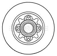 Купити 41498070 AND Диск заднього гальма