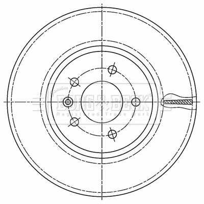 Гальмівні диски передні AR82194EVC Power Stop