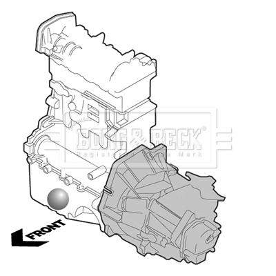 Подушка (опора) двигуна, нижня Magneti Marelli 010692