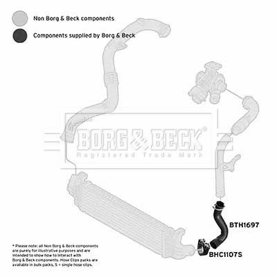 Шланг/патрубок интеркуллера Ford 1387068 ціна, від 22.86 USD
