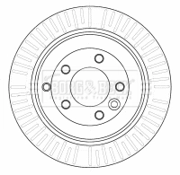 Гальмівні диски Land Rover Range Rover 