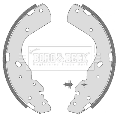 Колодки гальмові задні, барабанні Mazda UCYR2638Z ціна, від 51.27 USD