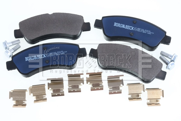 Гальмівні колодки Borg&beck BBP1703 ціна, від 17.74 USD