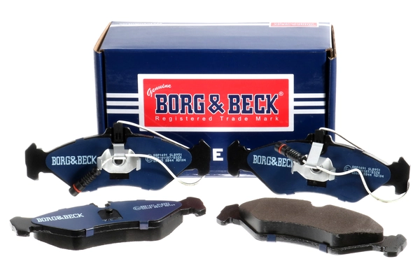 BBP1491 Borg&beck Колодки гальмівні задні, дискові