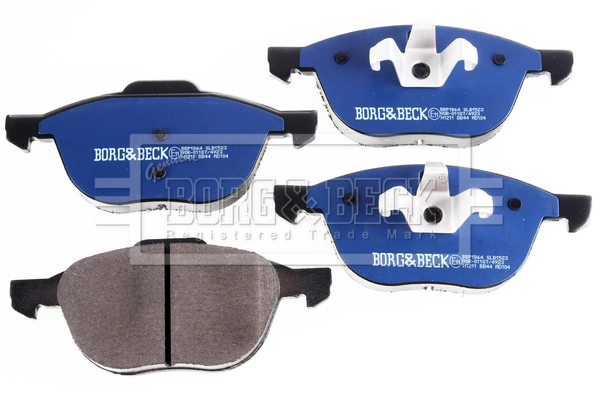 Гальмівні колодки Borg&beck BBP1864 ціна, від 31.39 USD