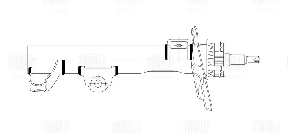 Амортизатор передній A204323350064 Mercedes