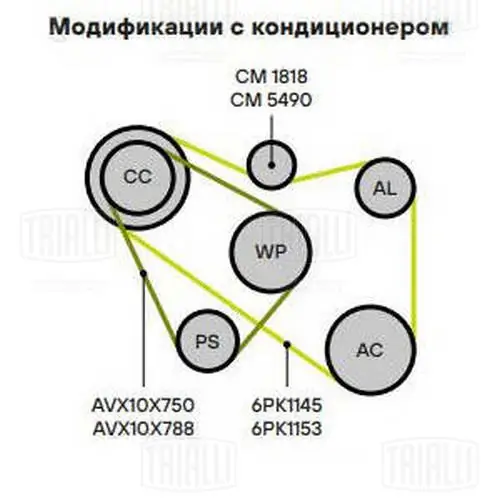 Натяжна планка поліклинового ременя на Seat Cordoba  6K2, C2