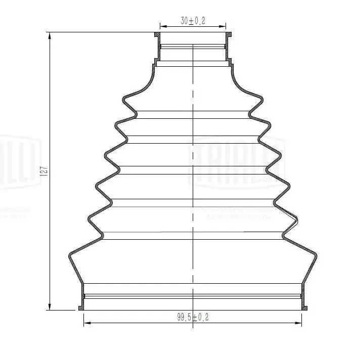 Купити GM0110 DAC Пильник шарніра приводу