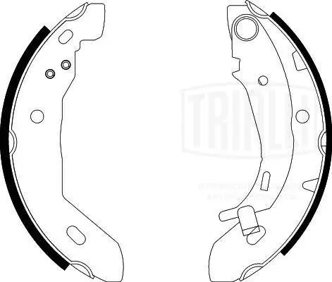 Купити 725178520 Subaru Колодки гальмові задні, барабанні