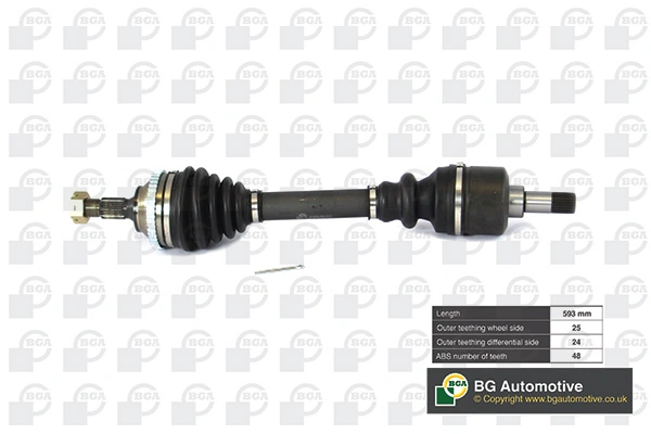 BB1312 Posterparts Привід лівий