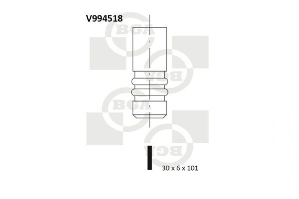 V94965 AE Клапан випускний