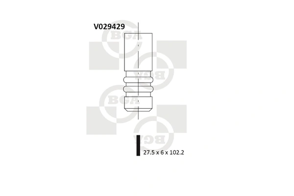 Вихлопний клапан Freccia FR4727 ціна, від 7.08 USD