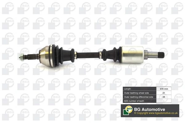 Ліва піввісь TDS0027 Magneti Marelli