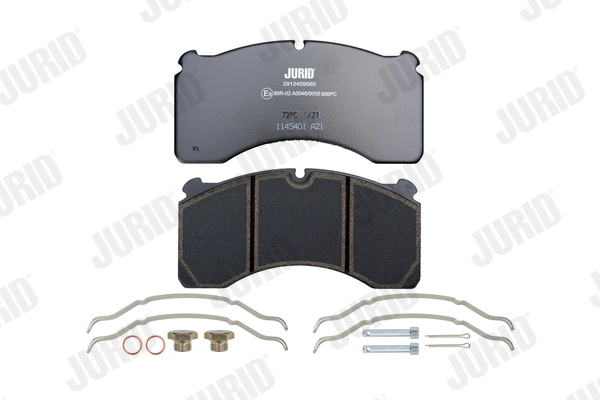 DBS8024 Hexen Колодки гальмівні задні, дискові