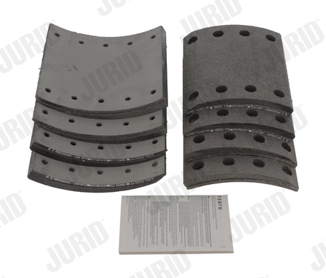 Накладка гальмівна передня (TRUCK) Fomar Roulunds 65204600A8RV ціна, від 67.39 USD