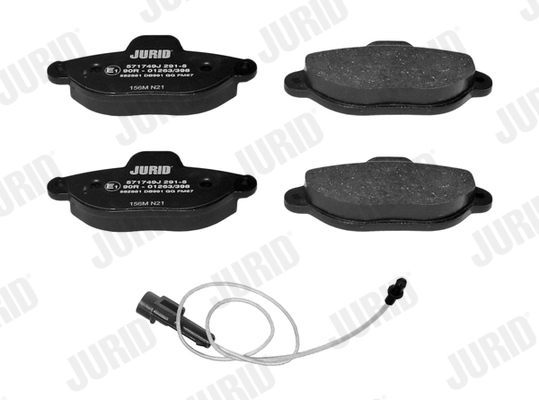 Купити 6393 Maxgear Колодки гальмівні передні, дискові