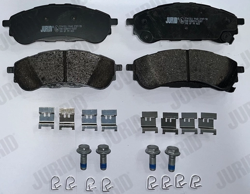 EHT2208H Raybestos Колодки гальмівні задні, дискові