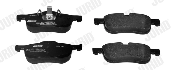 Купити SFP100511 Britpart Колодки гальмівні передні, дискові