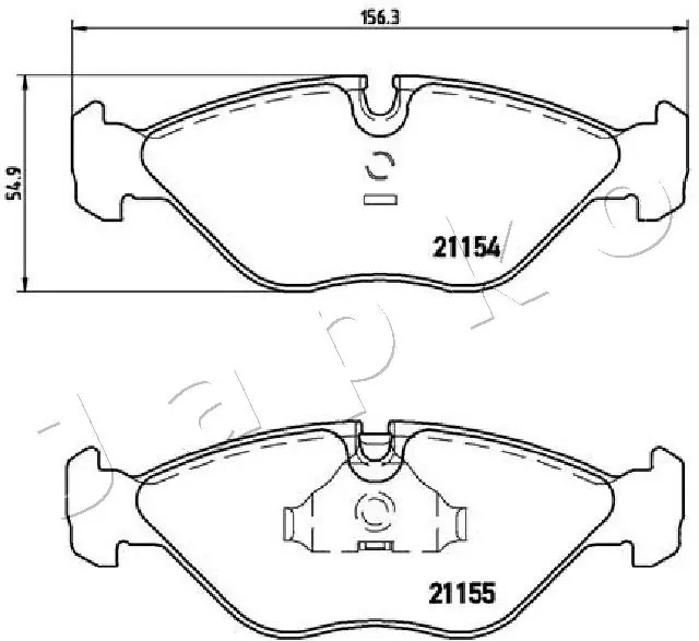Купити 4839700 Opel Колодки гальмівні передні, дискові