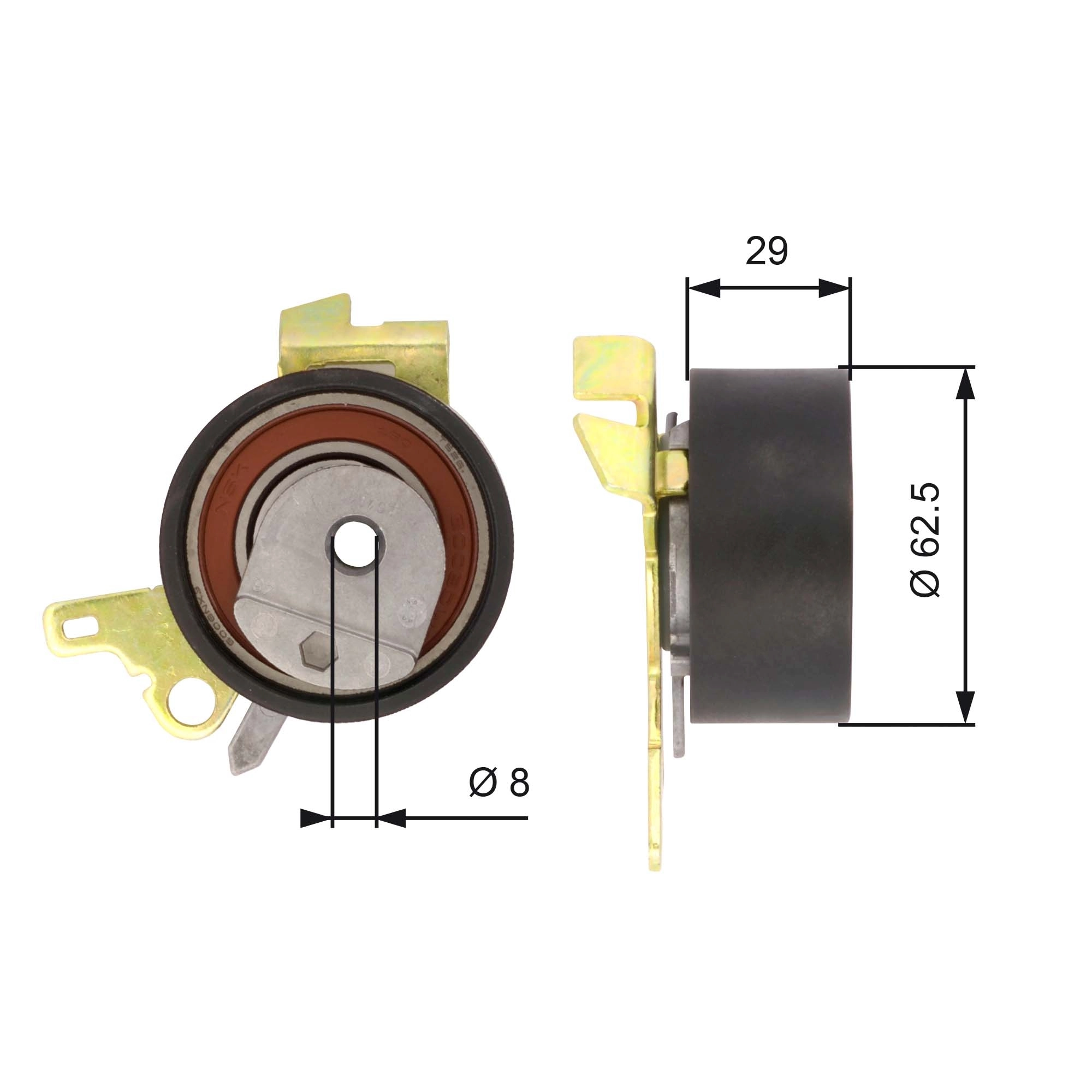 Купити T43022 Gates Натяжний ролик