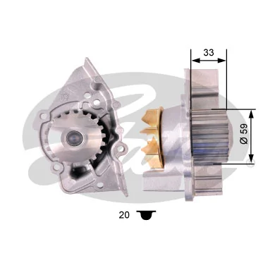 Купити Помпа Peugeot 806  221