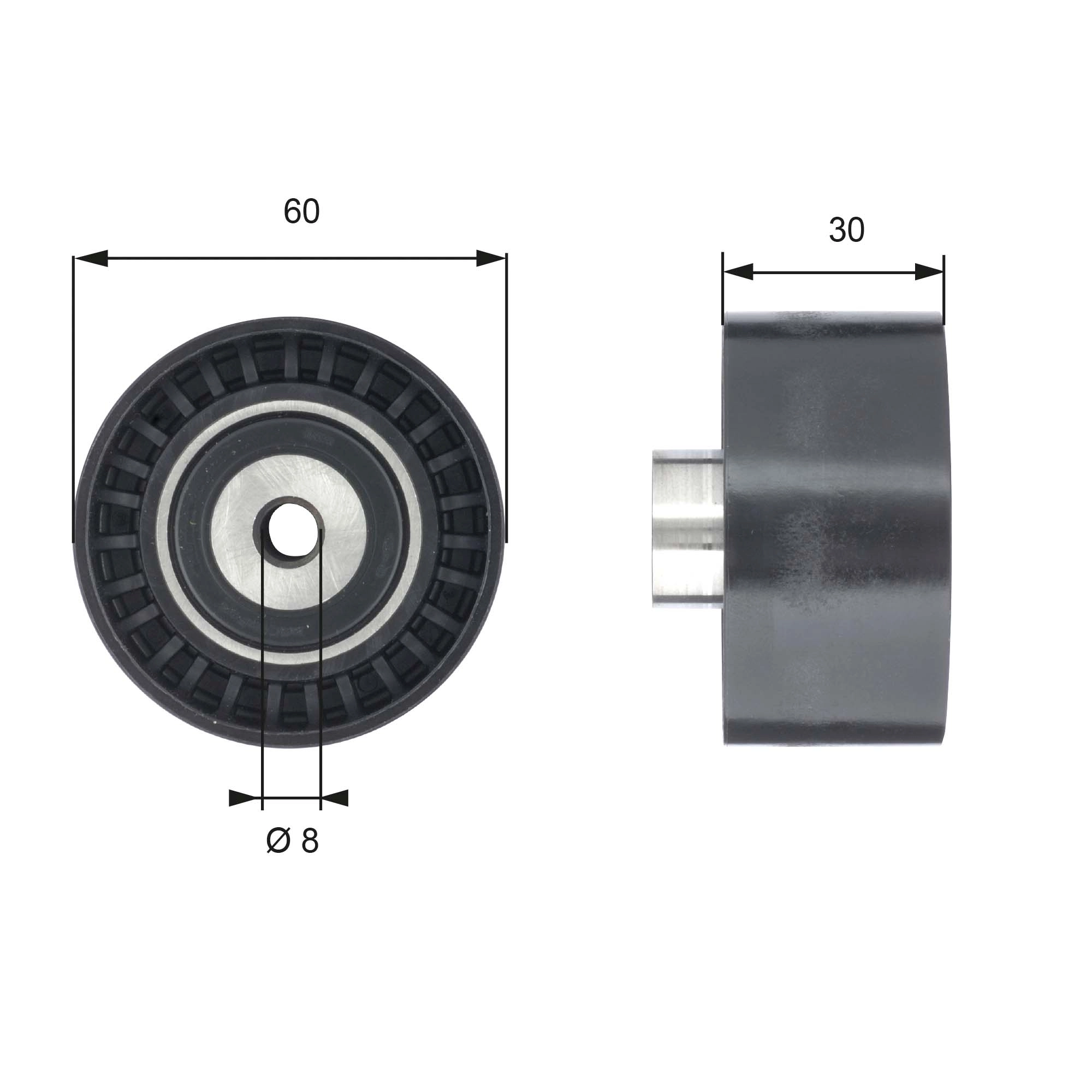 Купити T42188 Gates Ролик паразитний ГРМ
