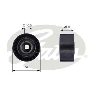 T42036 Gates Паразитний провідний ролик